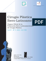 Órgano Oficial de La Federación Ibero-Latinoamericana de Cirugía Plástica