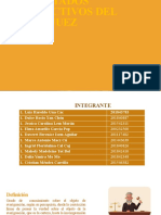 Estados intelectivos del juez