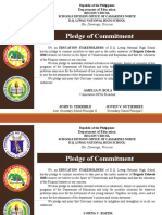 Pledge of Commitment Pta - 2020