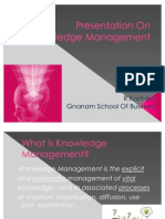 Presentation On Knowledge Management