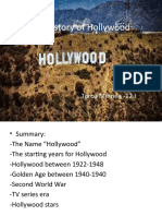 The History of Hollywood