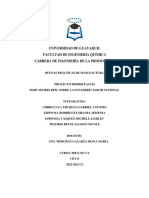 Proyecto Primer Parcial Indicadores BPM Panadería Sabor Nacional