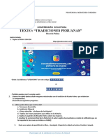 PLAN LECTOR -TRADICIONES PERUANAS- 2-4TO SEC-2022