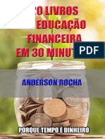 20 Livros de Educacao Financeira Em 30 Min - Rocha, Anderson