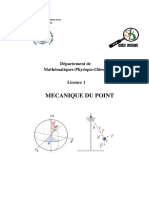 Cours de Mecanique Du Point MPC