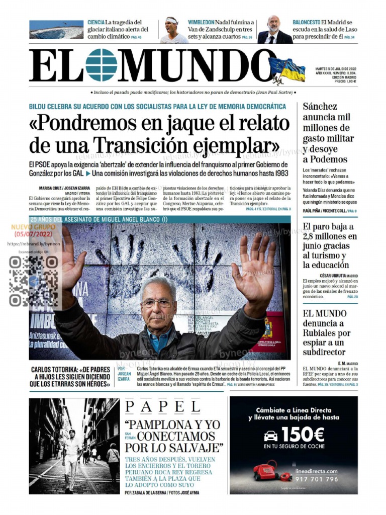 05-07-22-El Mundo RL PDF España franquista Política de españa Foto