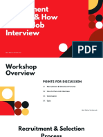 Recruitment Process & How To Face Job Interview