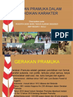 Gerakan Pramuka dalam Pendidikan Karakter