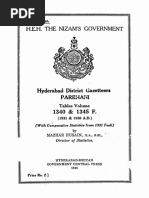 H.E.H. The Nizam'S Government: Hyderabad District Gazetteers