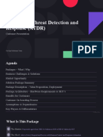 Automated Threat Detection and Response (ATDR) : Customer Presentation