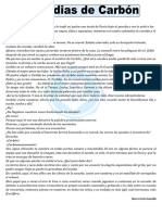 Ficha Los Dias de Carbon para Quinto de Primaria