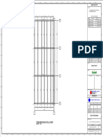 Steel Beam Plan at Sfl. +10.600: Legend and Note