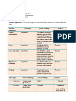 CLient X Physical Assessment Latest