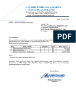 SURAT PENAWARAN PT. TOTALINDO EKA PERSADA TBK