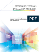 Evaluación Módulo 1 Gestión de Personas - Paulo Vega