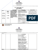 Banyaga National High School Weekly Home Learning Plan for Grade 8 MAPEH