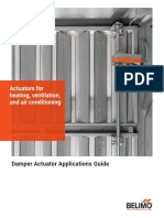 Actuators For Heating, Ventilation, and Air Conditioning: Damper Actuator Applications Guide