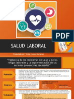 SALUD LABORAL y MEDIO AMBIENTE