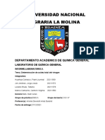 Determinación de la acidez total del vinagre mediante valoración ácido-base