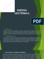 Energía geotérmica: Generación eléctrica a través de recursos renovables