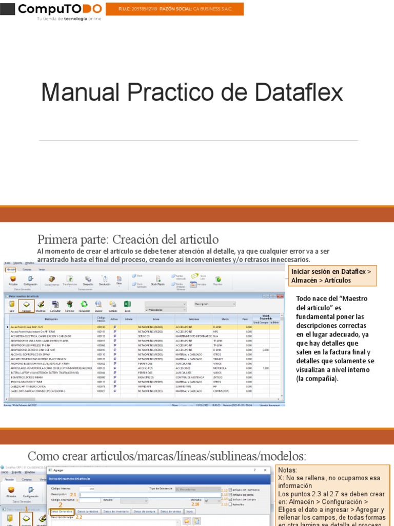 Manual Práctico de Dataflex | PDF | Transferencia bancaria | Factura