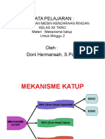 PMKR Kelas XII Minggu Ke 2 (MEKANISME KATUP)