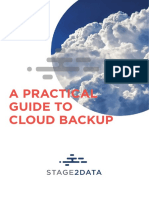 Ebook Practical Guide To Cloud Backup