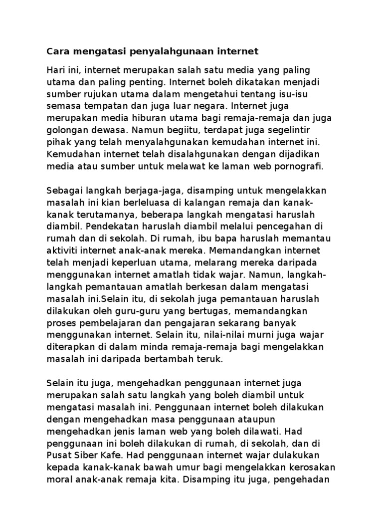 Cara Mengatasi Pdf