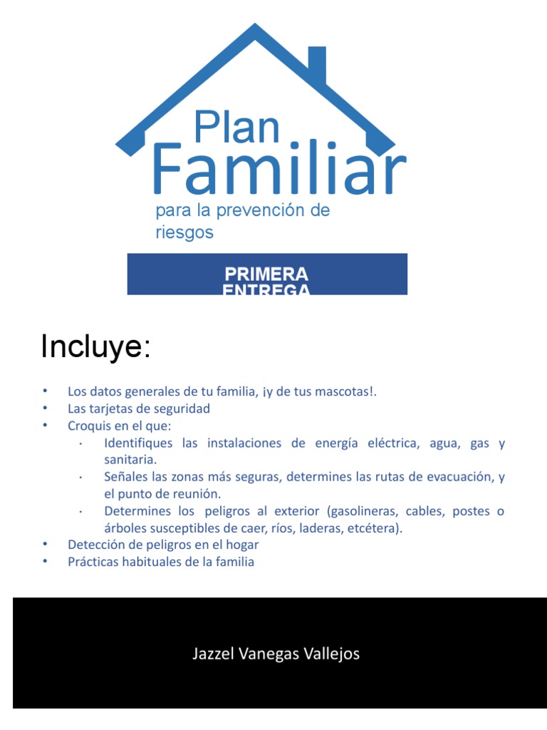 Cuadernillo - Plan Familiar de Protección Civil | PDF | Alergia | Horno