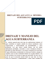 Drenaje y Manejo Del Agua Subterranea