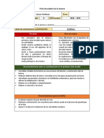 Fortalezas y áreas de mejora del alumno