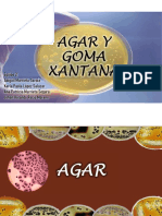 Agar y Goma Xantana_Aditivos
