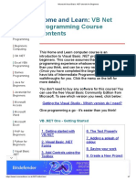 Microsoft Visual Basic .NET Tutorials For Beginners