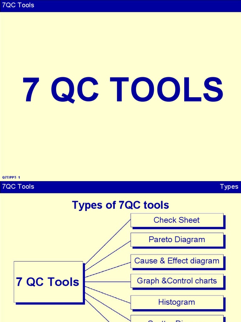 7 QC Tools: Q7T/PPT-1 | PDF | Cricket