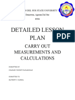 Carry Out Measurement and Calculation