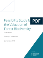 Valuation of Forest Biodiversity - Eftec - Final Report - September 2019