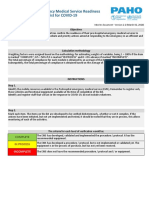 Prehospital Emergency Medical Service Readiness Checklist For COVID-19