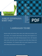 Teori Dan Askep Epispadia RSBT PKP