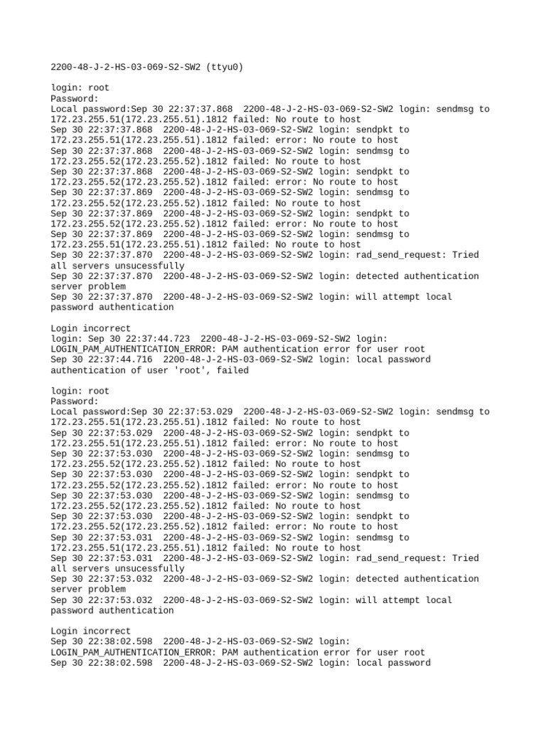 Ex 2200 | PDF | Superuser | Login