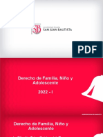 Derecho de Familia, Niño y Adolescente. Tema 8