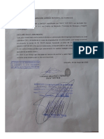 Declaración Jurada Notarial de Ingresos