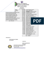 Department of Education: G10 - SSP