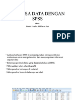 4 - Suplemen - ANALISA DATA DENGAN SPSS