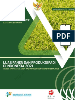 Ringkasan Eksekutif Luas Panen Dan Produksi Padi Di Indonesia 2021