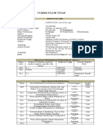 Curriculum Vitae: Identitas Diri