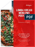 Lomba Kreasi Menu PMT Posyandu