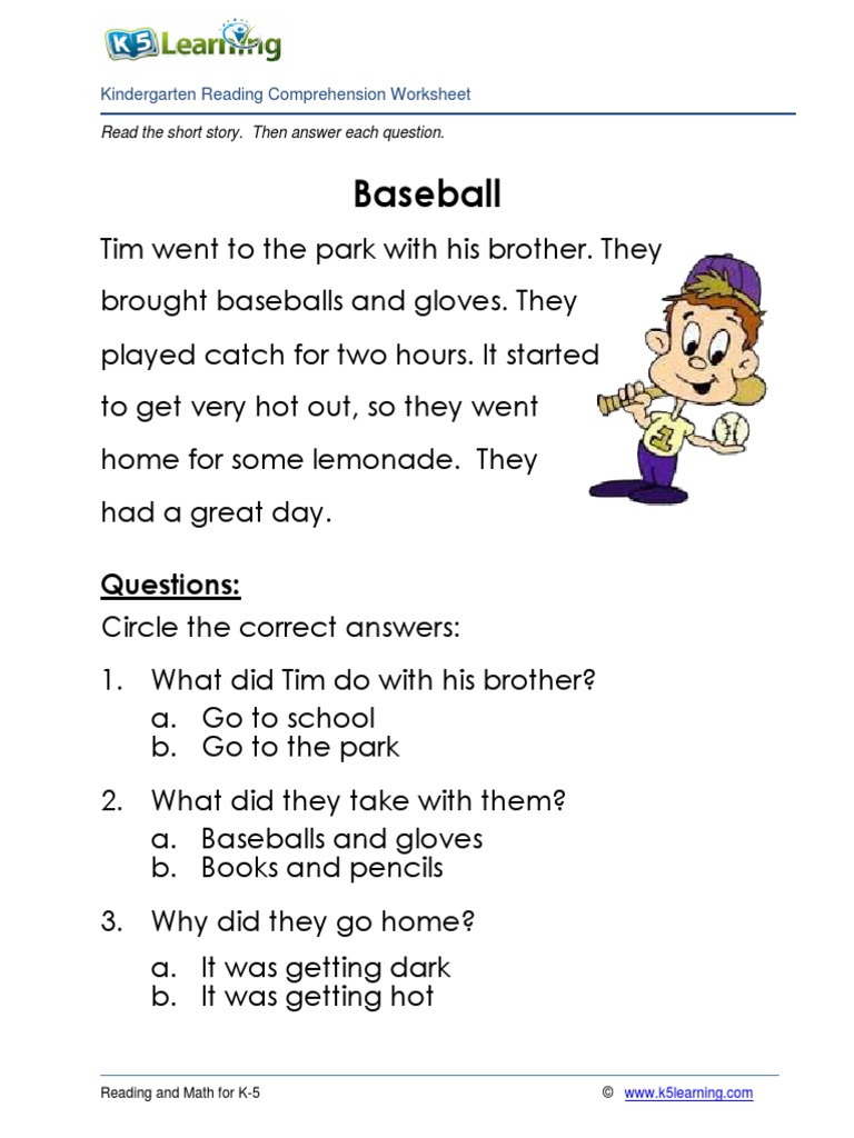Baseball Questions PDF