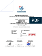 Sertifikasi BUJK untuk Jasa Arsitektur