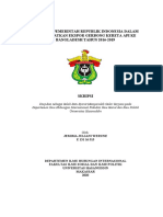 Strategi Pemerintah Republik Indonesia Dalam Meningkatkan Ekspor Gerbang Kereta API Ke Bangladesh Tahun 2016-2019