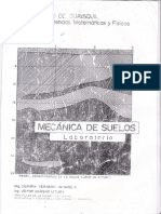 Mecánica de Suelos - LABORATORIO